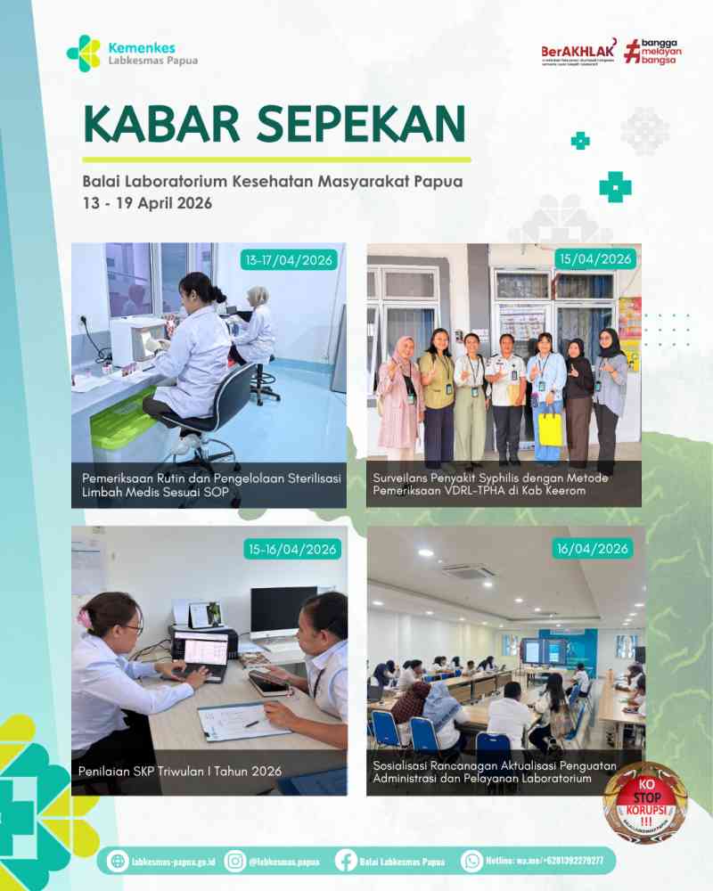 Kabar Sepekan Edisi 3 Bulan April 2026